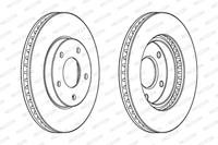 Ferodo Remschijf DDF1599C