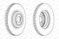 Ferodo Remschijf DDF1461C