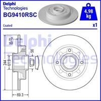 Delphi Remschijf BG9410RSC