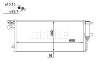 ford Condensor, airconditioning AC103000S