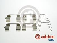 Autofren Accessoireset, schijfremblok D42959A