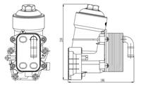Ölkühler, Motoröl NRF 31838
