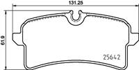 Hella Pagid GmbH Remblokkenset, schijfrem 8DB355025571