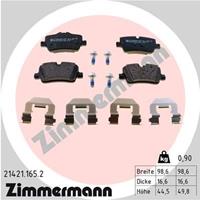 bmw Remblokkenset, schijfrem 214211652