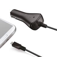 Celly Micro-USB 1A Car Charger 1 meter 0517548