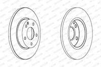 Ferodo Remschijf DDF1219C