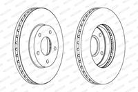 Ferodo Remschijf DDF1249C