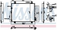 Nissens Condensor, airconditioning 941189