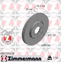 Zimmermann Remschijf COAT Z 600326520