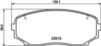 Hella Pagid GmbH Remblokkenset, Schijfrem 8db 8DB355032941