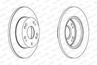 Ferodo Remschijf DDF1390C