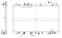 NRF Radiateur 550040