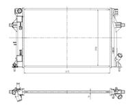 NRF Radiateur 550035