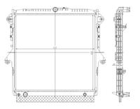 ford Radiateur 560001