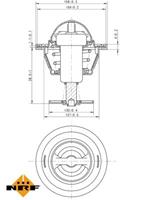 Thermostat, Kühlmittel NRF 725083