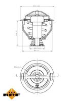 Thermostat, Kühlmittel NRF 725090