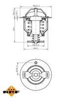 Thermostat, Kühlmittel NRF 725119