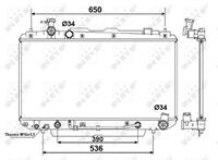 NRF Radiateur 58415