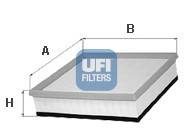 UFI Luftfilter  30.374.00