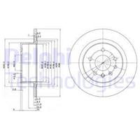 Delphi Remschijf BG2986