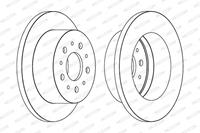 Ferodo Remschijf DDF1653C