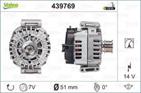 Dynamo / Alternator NEW ORIGINAL PART Valeo, Spanning (Volt)14V, u.a. für Mercedes-Benz