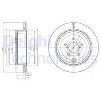 Remschijven DELPHI BG4288, 2 deel