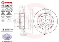 Brembo Bremsscheibe Hinterachse  08.9913.10