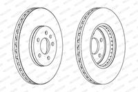 Ferodo Remschijf DDF1664C
