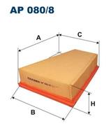 Filtron Luftfilter  AP 080/8