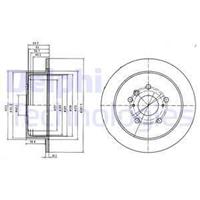 Delphi Remschijf BG4180