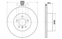 BOLK Bremsscheiben hinten - BOL-E061020