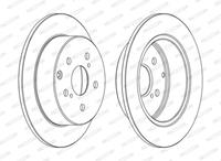 Ferodo Remschijf DDF1704C