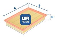 UFI Luftfilter  30.183.00