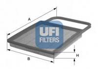 UFI Luftfilter  30.196.00