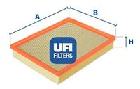 UFI Luftfilter  30.197.00