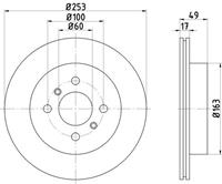 Textar Bremsscheibe  92118600