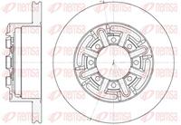 Remsa Bremsscheibe Hinterachse  6420.00