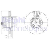 Delphi Remschijf BG3366