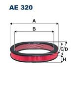 Luchtfilter FILTRON AE320