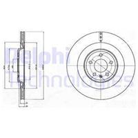 Remschijven DELPHI BG4387C, 2 deel