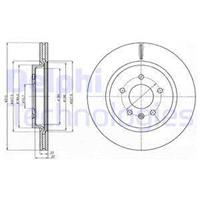 Remschijven DELPHI BG4388C, 2 deel