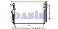 AKS Dasis Kondensator, Klimaanlage  512051N