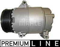 Compressor, airconditioning BEHR HELLA SERVICE *** PREMIUM LINE *** MAHLE, Spanning (Volt)12V, u.a. für Renault