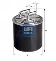 UFI Kraftstofffilter  24.126.00