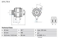 Bosch Generator  0 986 042 291