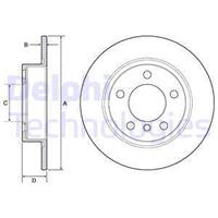 Remschijven DELPHI BG4561C, 2 deel