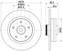 Hella Bremsscheibe Hinterachse  8DD 355 123-181