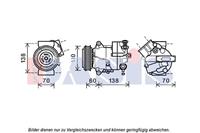 AKS Dasis Kompressor, Klimaanlage  852689N