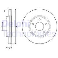 Delphi Remschijf BG4678C